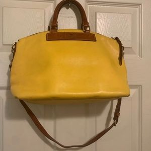 Dooney and Bourke Multicolor Florentine Vachetta Leather Satchel Bag